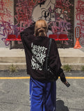 Reversal printed knitwear