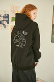 Serendipity Embroidery Brushed Hood