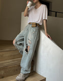 Four Seasons Summer U-Neck T-shirt