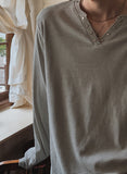Luard ST Notch Neck Long Sleeve