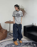 Dape embroidered fly denim pants