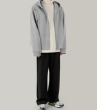 Caff hood zip-up