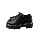 Verdi Stitch Platform Sole Loafer