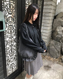 Brock Suede Two-Way Blouson Jacket