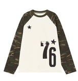 76 Camo Raglan Long Sleeve T-Shirt