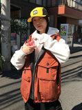 POCKET PADDING HOOD VEST