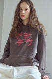 Wisdom Crop Pigment Hoodie