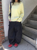 Luine Embroidered Non-Fade Balloon Pants