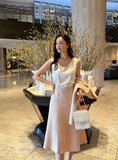 Dorian Satin Sleeveless Blouse