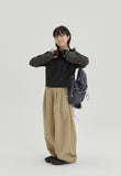 [BAONHAUS] Monibeu banding balloon wide pants