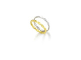 [Premium Plating] H Edition AB(C) Plume Ring Set