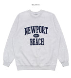 Newport Lettering Overfit Sweatshirt