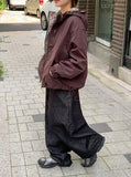 Tentin Adjust Raw Denim Wide Pants