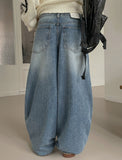 Feed Balloon Wide Denim Pants