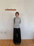 [BAONHAUS] Berun Cotton Straight Banding Pants