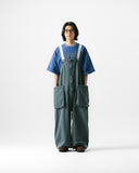 [AG] Side Pocket Twill Balloon Overall