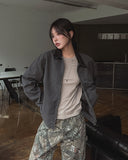 [U-BASIC] Silket Round Cotton Long Sleeve