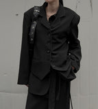 Mad Vest Layered Jacket