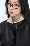 Tubat searing leather jacket