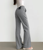 High-quality spring to fall bootcut banding pants