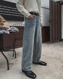 Selton Light Blue Wide Denim
