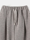 Soft knit wide pants