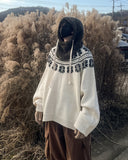 Nordic Full Balloon Knit