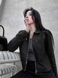 Rivet Collar Jacket