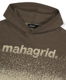 BASIC LOGO OMBRE KNIT HOODIE