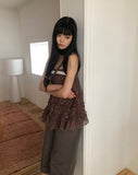 Kimu Dot Sleeveless Blouse