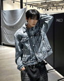 Contembeul Snow Denim Jacket
