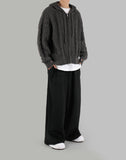 Velour corduroy trousers