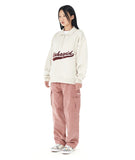 SCRIPT LOGO HALF ZIP SWEATSHIRT
