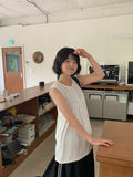 Ephew Summer Flower Punching Sleeveless