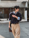Ruin Shoulder Line V-Neck Knit
