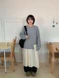 Kouni cable over round knit