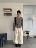 Mopan Cotton Balloon Wide Pants