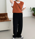 Junopi U-neck knit vest