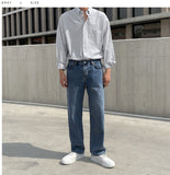 Rut Semi-Wide Denim Pants