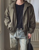 Bern Cotton Crop Zipper Blouson
