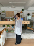 Kyoses Shirring Nylon Banding Wide Pants