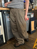 Rutu Pintuck Cotton Wide Pants