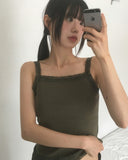 Kiu Slim Fit Rib Lace Sleeveless