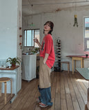 Match two-way cargo wide pants