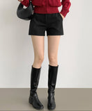 Luxurious Inner Clip Slacks Shorts