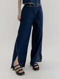 Bnic Slit Denim Pants