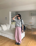 [BAONHAUS] Henkit Size Cotton Round Short Sleeve Tee