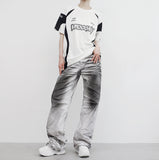 Amane Washing Denim Pants