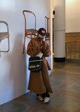LOW MAXI ROBE COAT