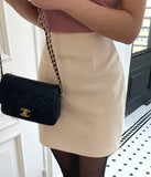 Miato brushed H-line skirt